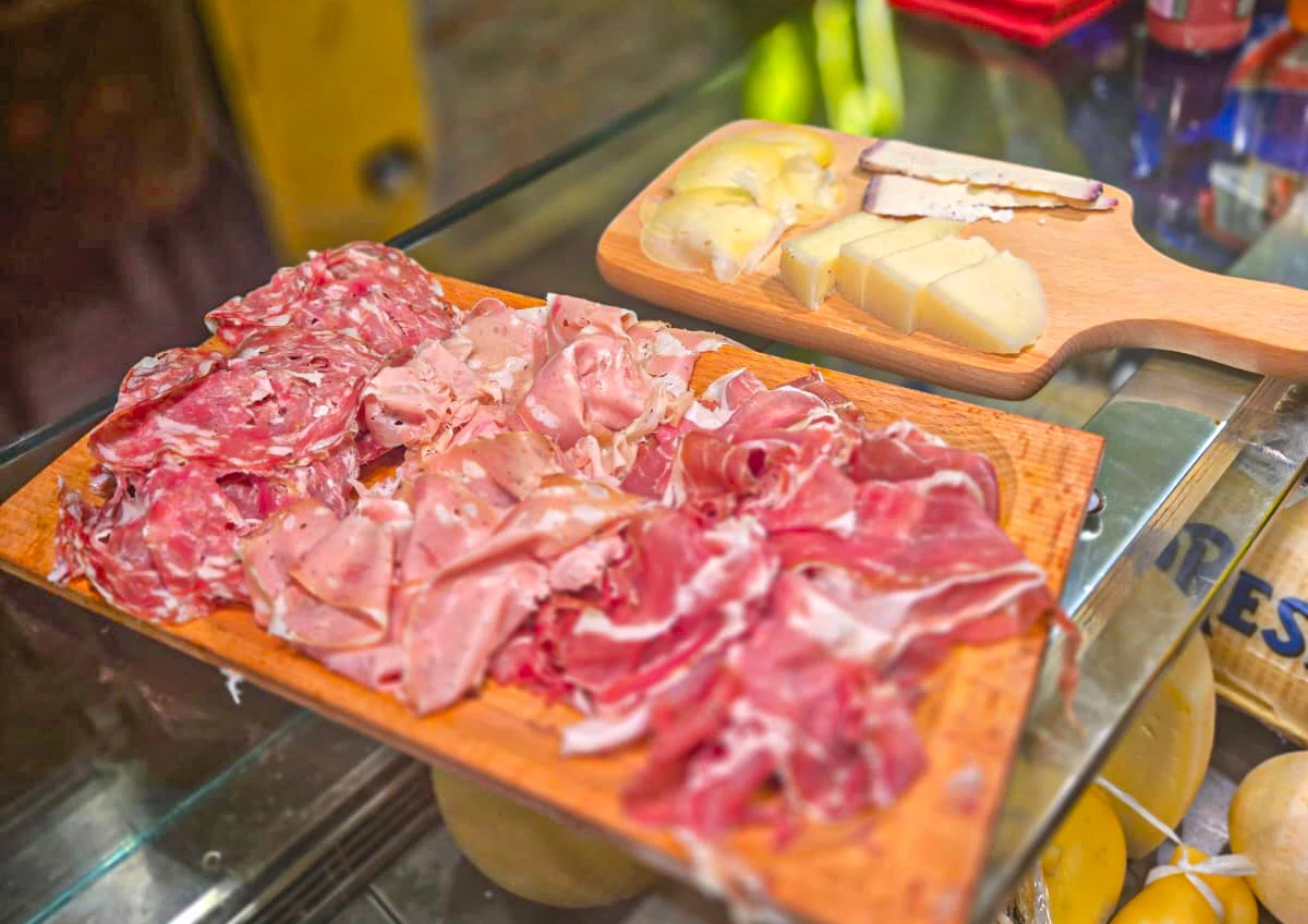 Tagliere misto di salumi